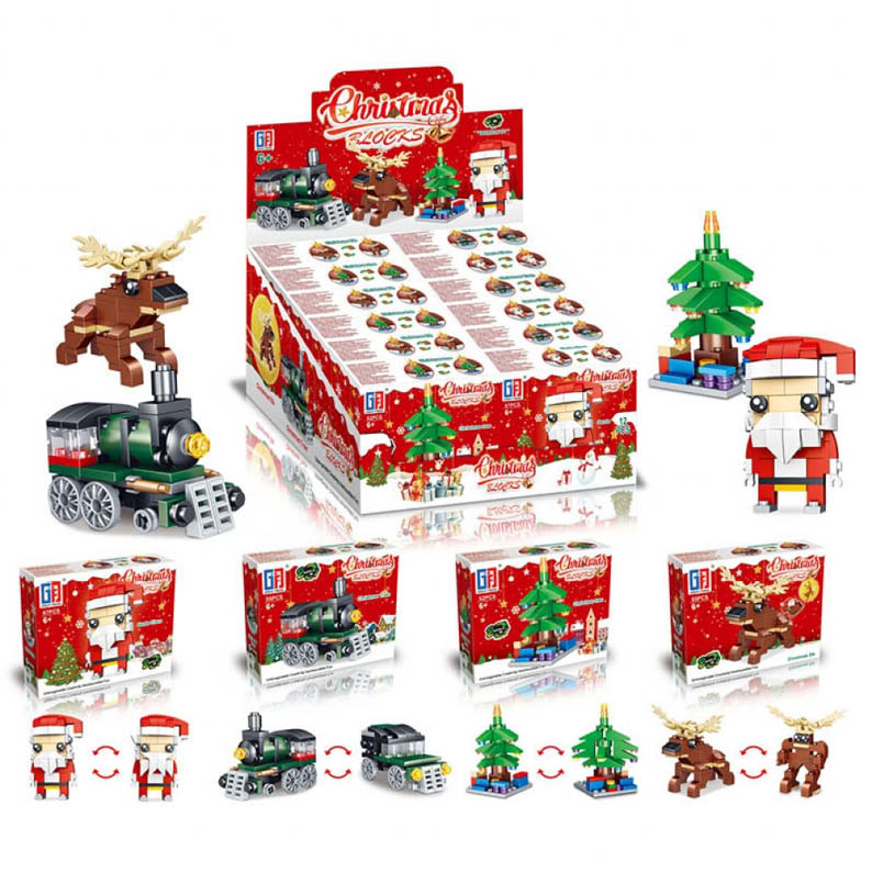 Christmas Building Brick Sets UK Toy Wholesaler