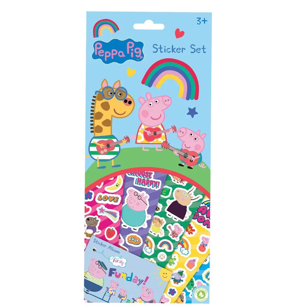 Peppa Pig Sticker Album Sets Wholesale Stickers Kids Gifts