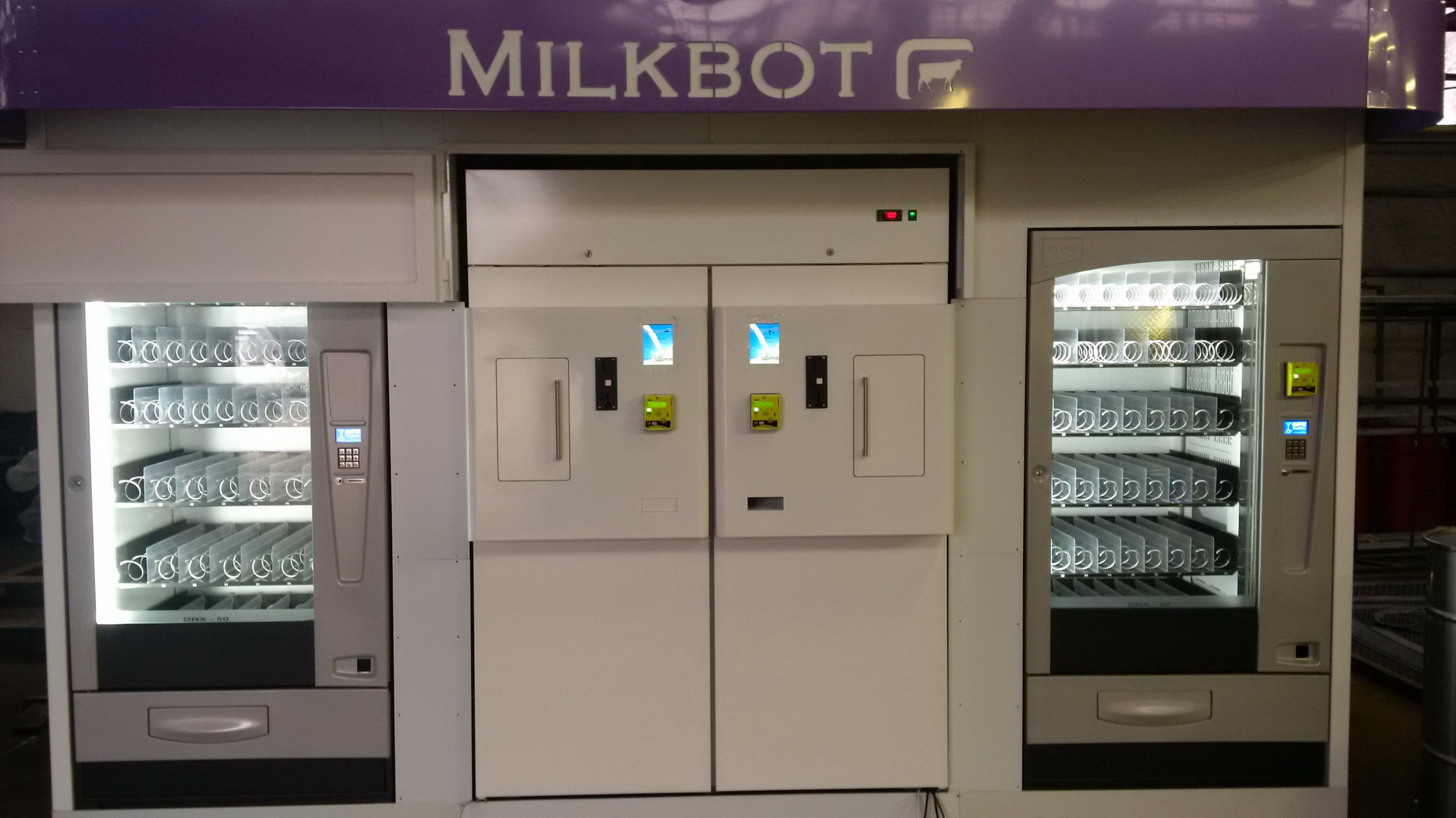 Milk vending machines, Automatic milk dispensers, Mолокоавтоматы