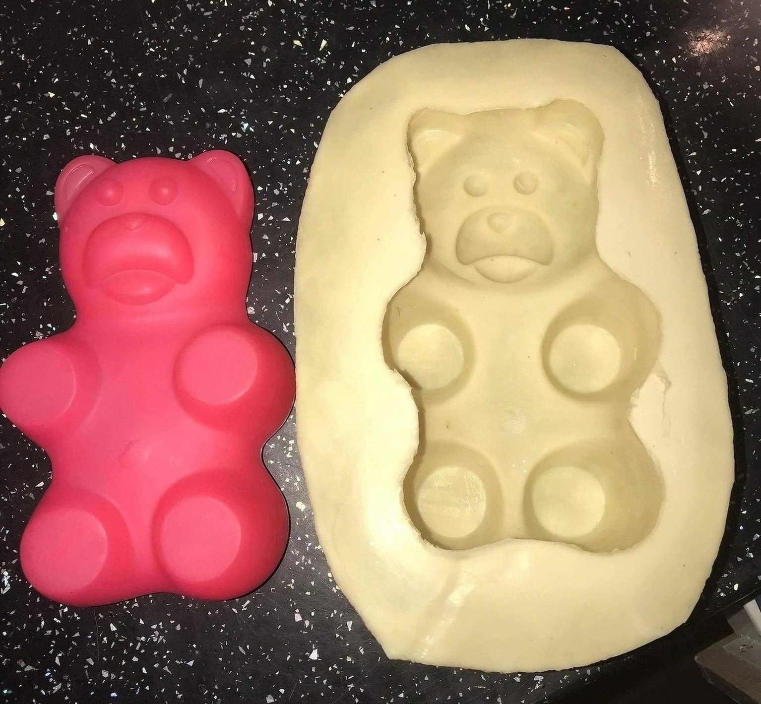 How To Make A Giant Gummy Bear Mold