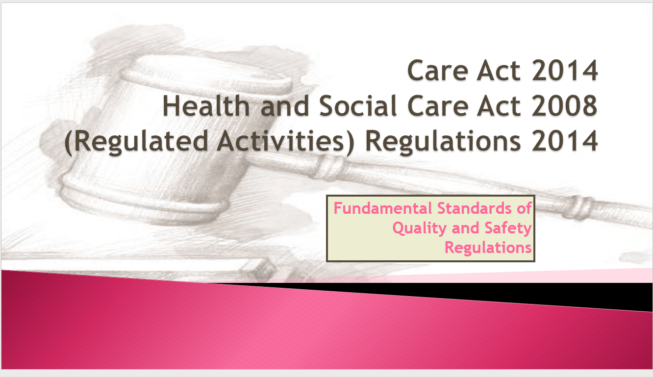 CQC Regulation Registration Awareness