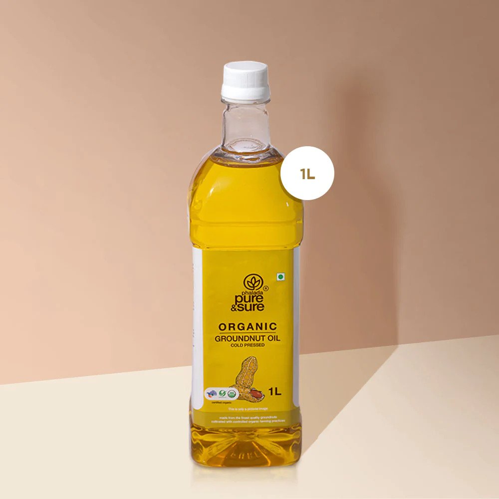 Organic Groundnut oil 1 litre