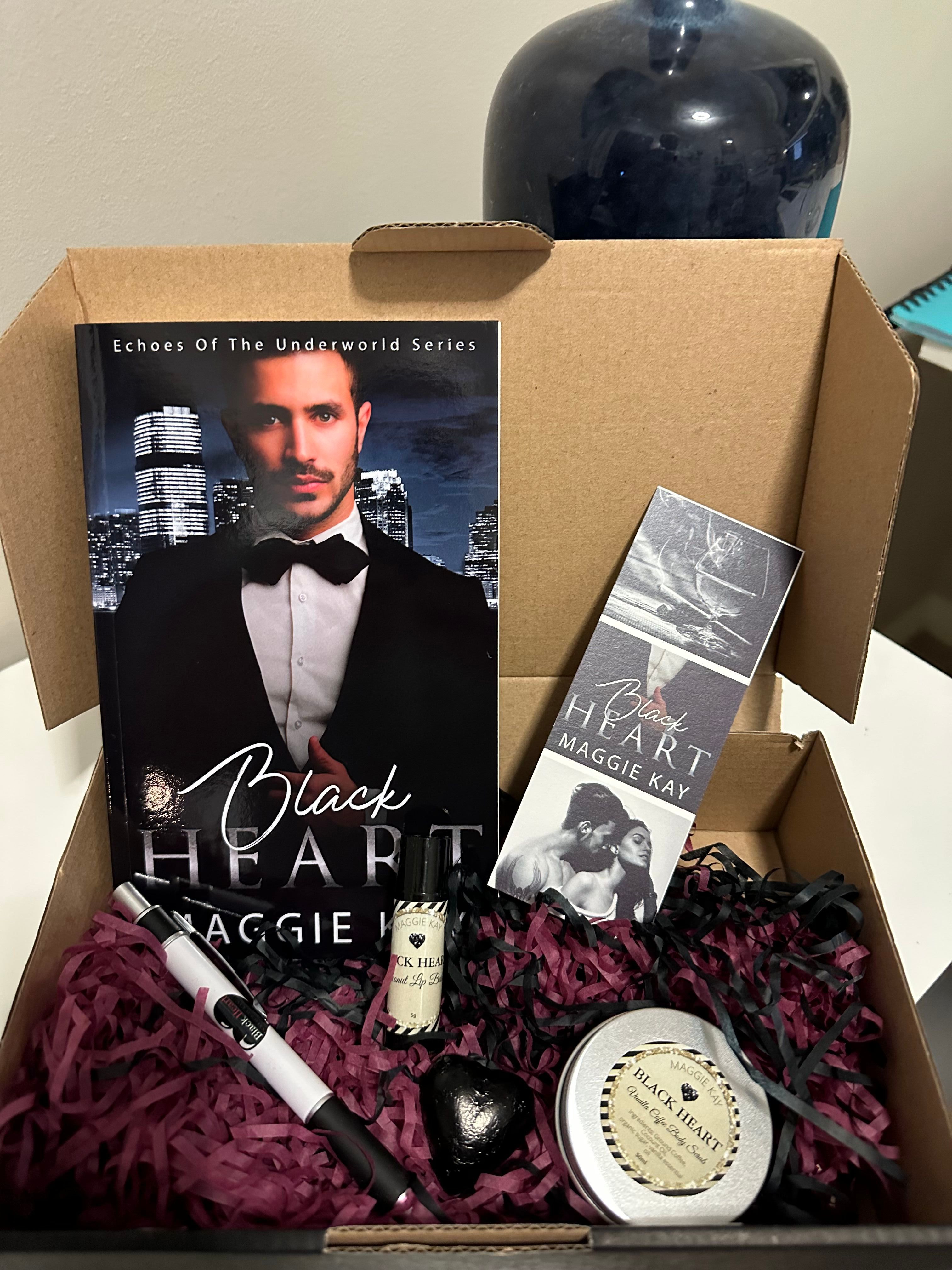 Black Heart Book Box