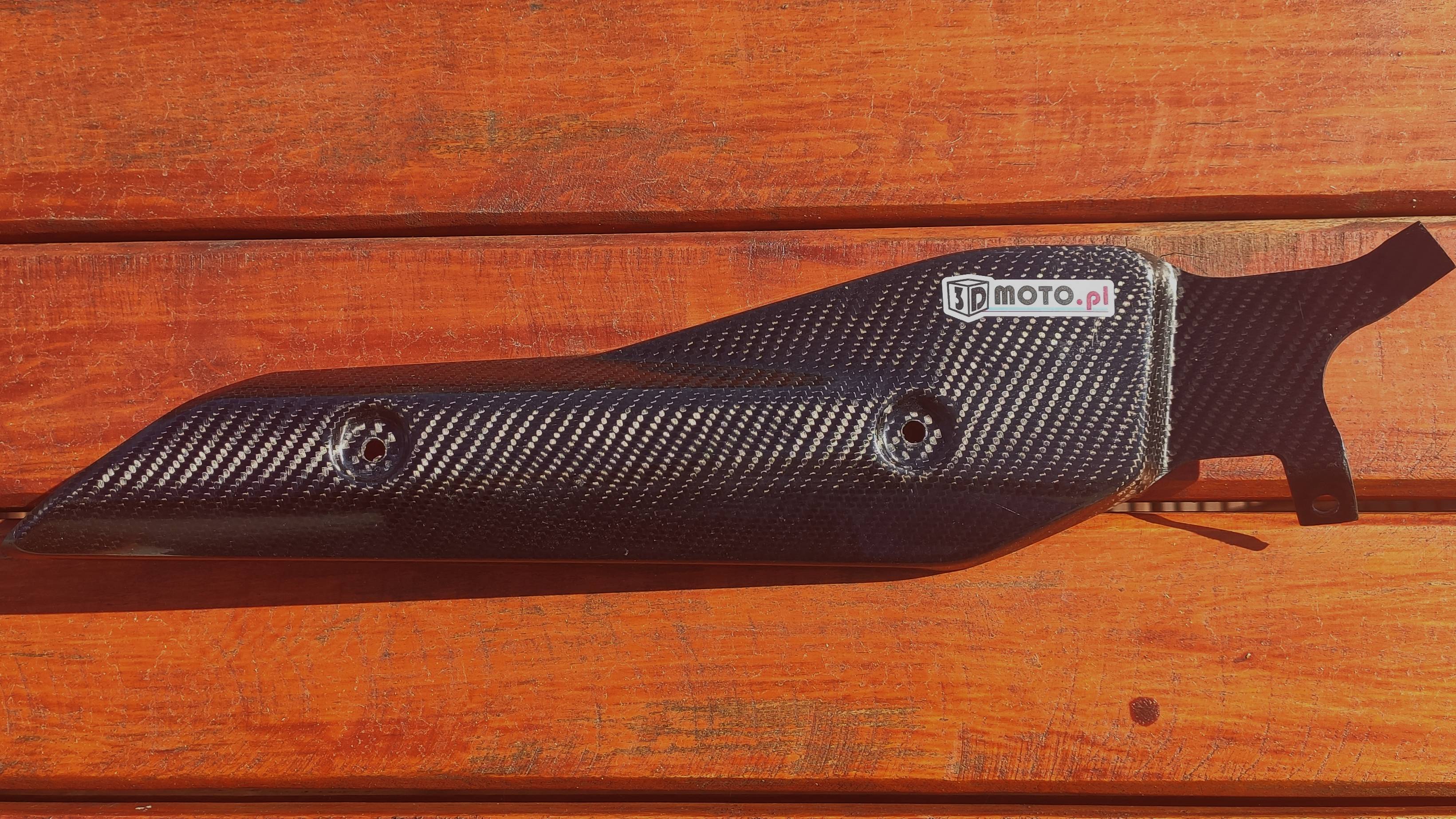 Carbon Fiber Exhaust heat shield for GasGas ES700 / SM700