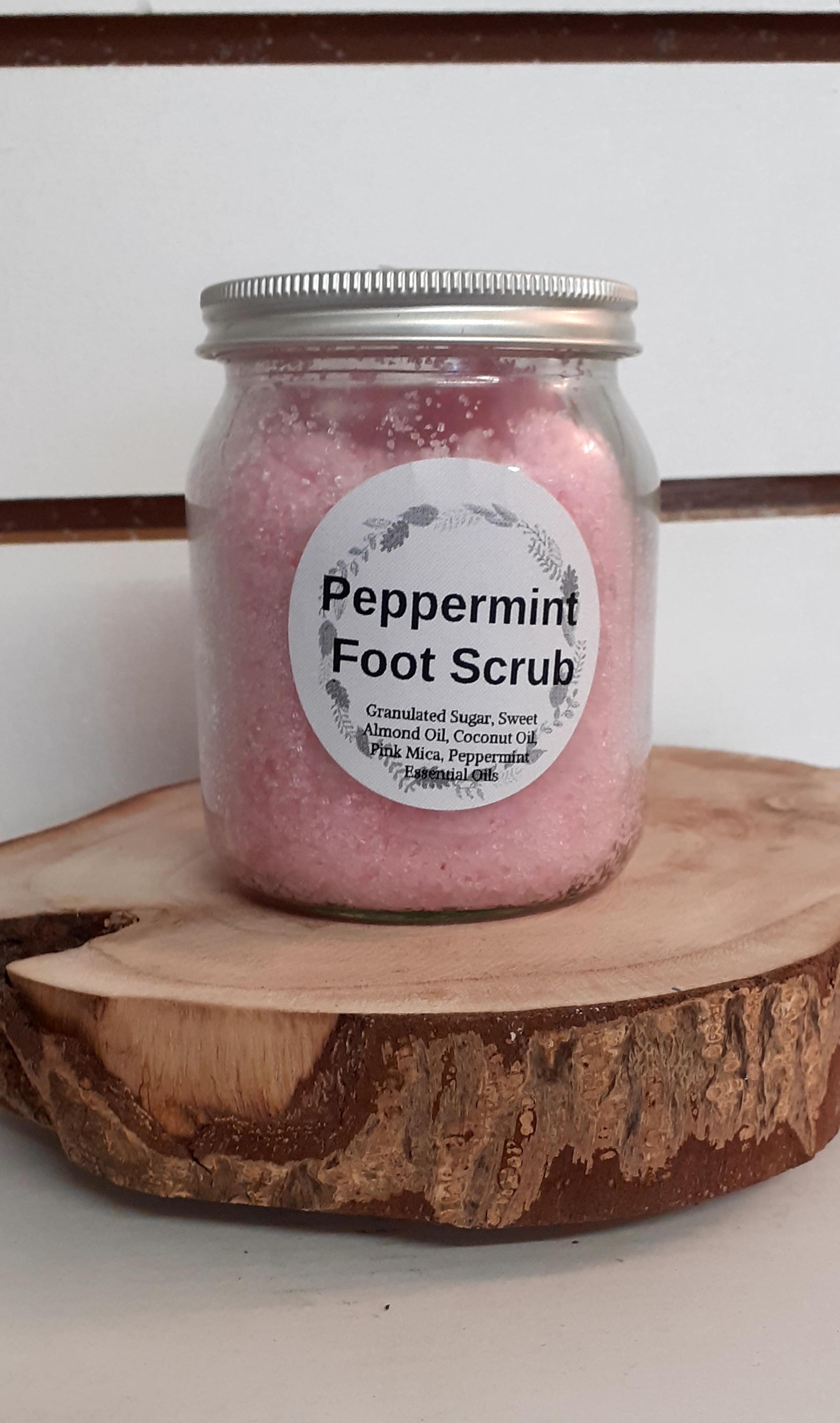 Foot Scrub with Peppermint