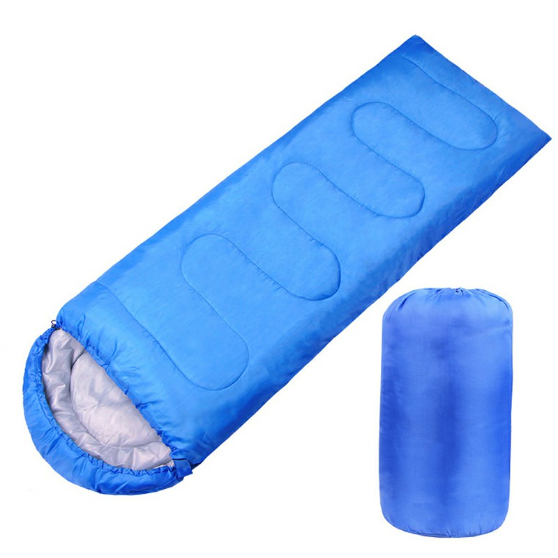 Zip Up Sleeping Bag Blue