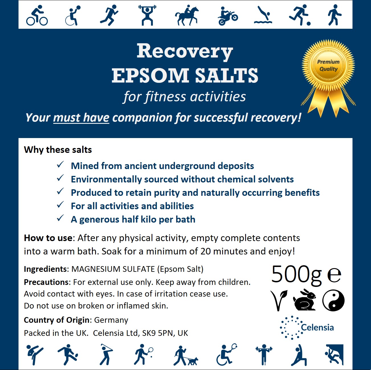 Recovery Epsom Salts