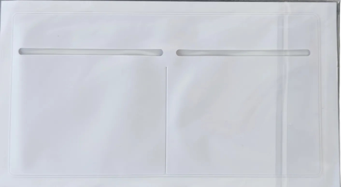 WHITE Irish Motor Tax Insurance NCT Disc Holder 2 Pocket Selfadhesive