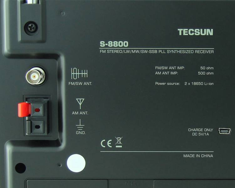 Tecsun S-8800 Portable Shortwave Radio with SSB