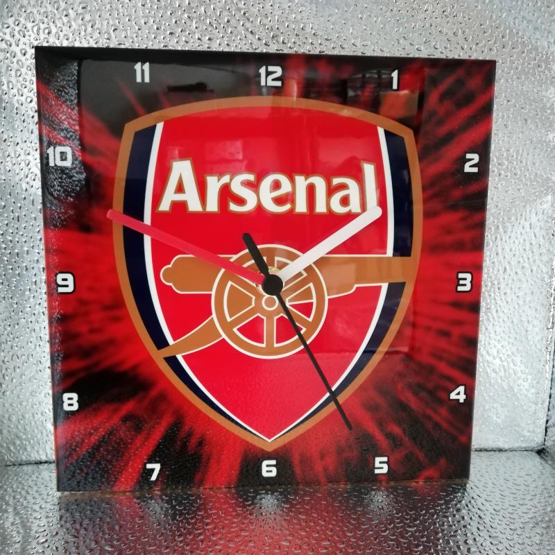 Arsenal Ceramic Tile Wall Clock