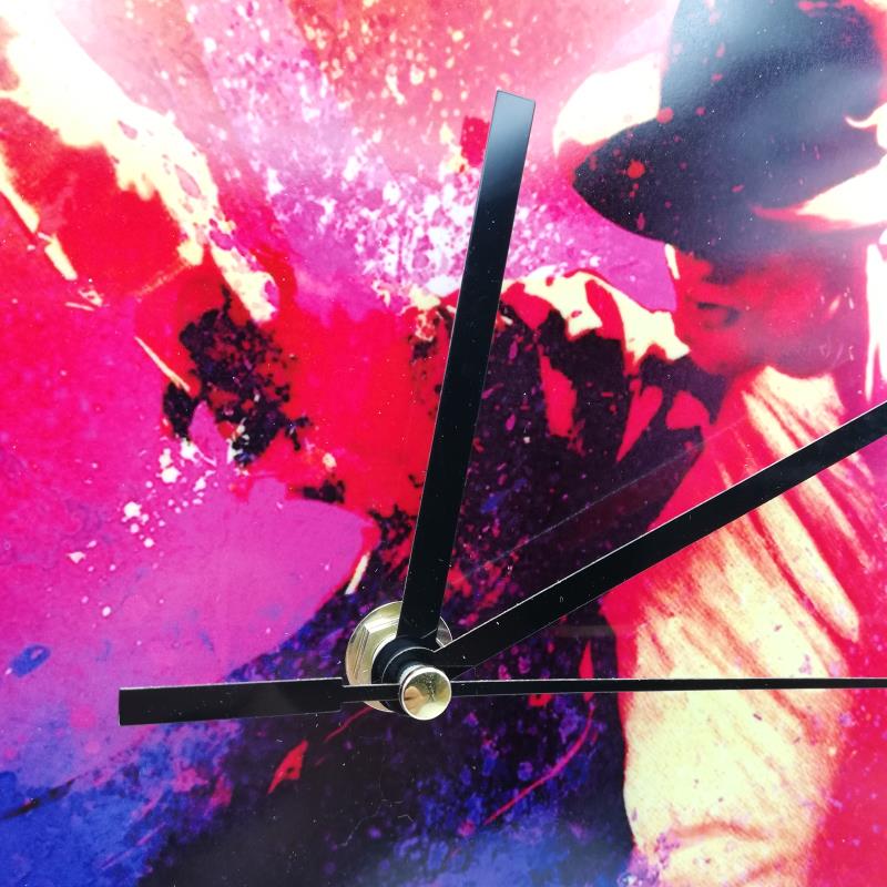 Michael Jackson (design 3) Ceramic Tile Wall Clock