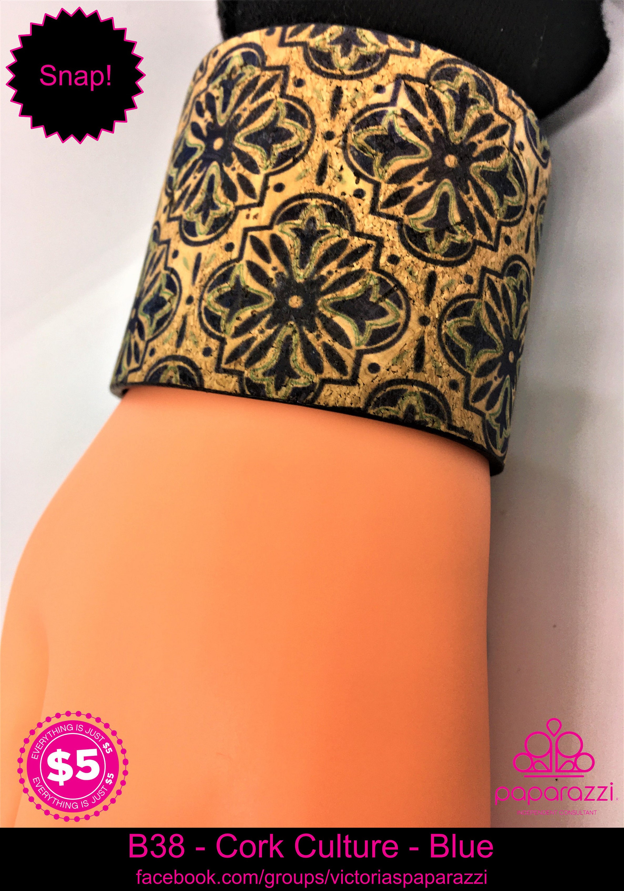 B38 Cork Culture Blue