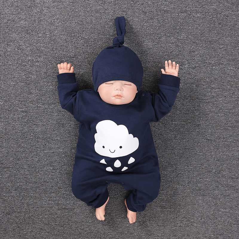Baby cotton jumpsuit