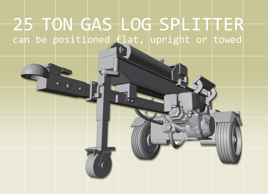 35 Ton Log Splitter
