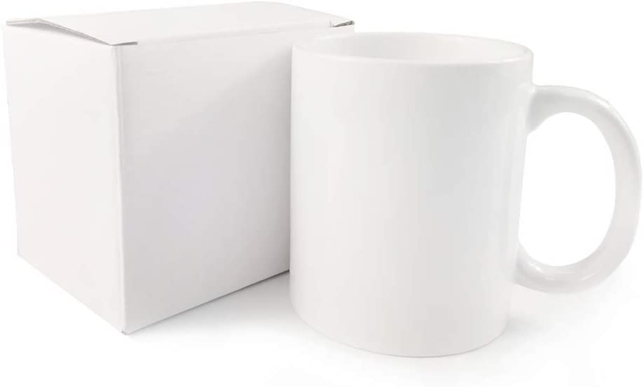 11oz Sublimation Mugs / Cups Ceramic Blank Coffee Mug £1.60 EACH