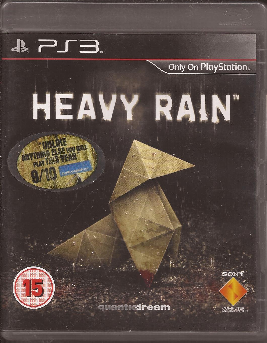 Heavy Rain Used Playstation 3