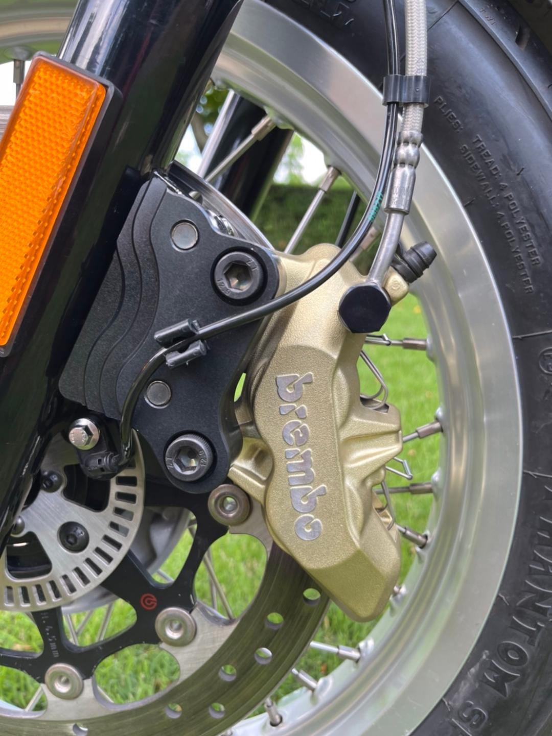 Royal Enfield brake upgrade