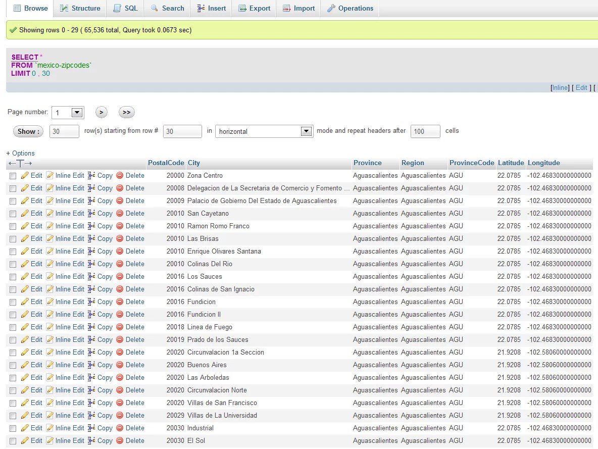 Mexico Postal Code Database Instant Download Online Freight Brokers
