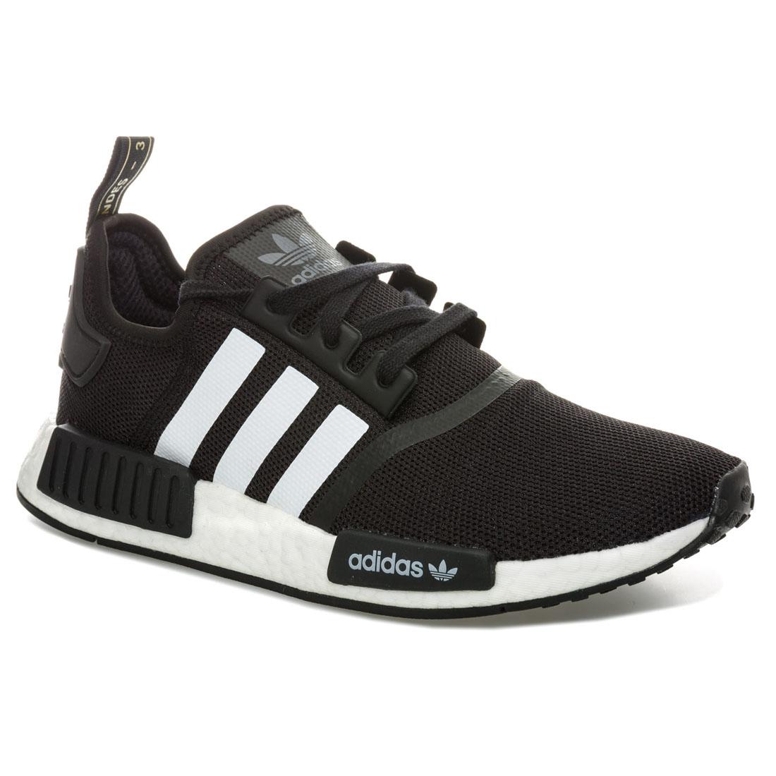 adidas originals NMD R1 Boost Trainers 3 Stripe Retro Black White