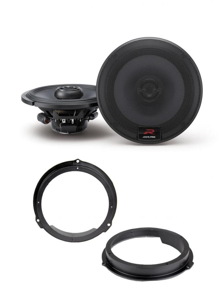 Alpine RS65 TypeR 6.5" Front or rear speaker upgrade for Ford Ranger