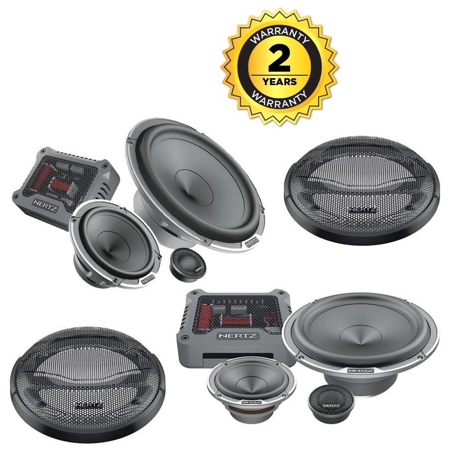 Hertz Mille Pro MPK163.3 3 Way Component Car Speakers 6.5" 3" 1" inc