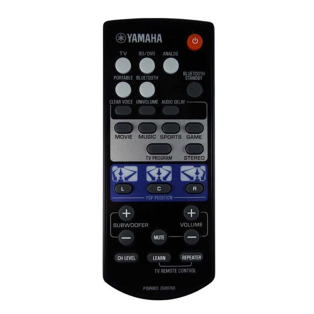 *NEW* Genuine Yamaha YSP1400 / YSP1400BL Soundbar Remote Control eBay