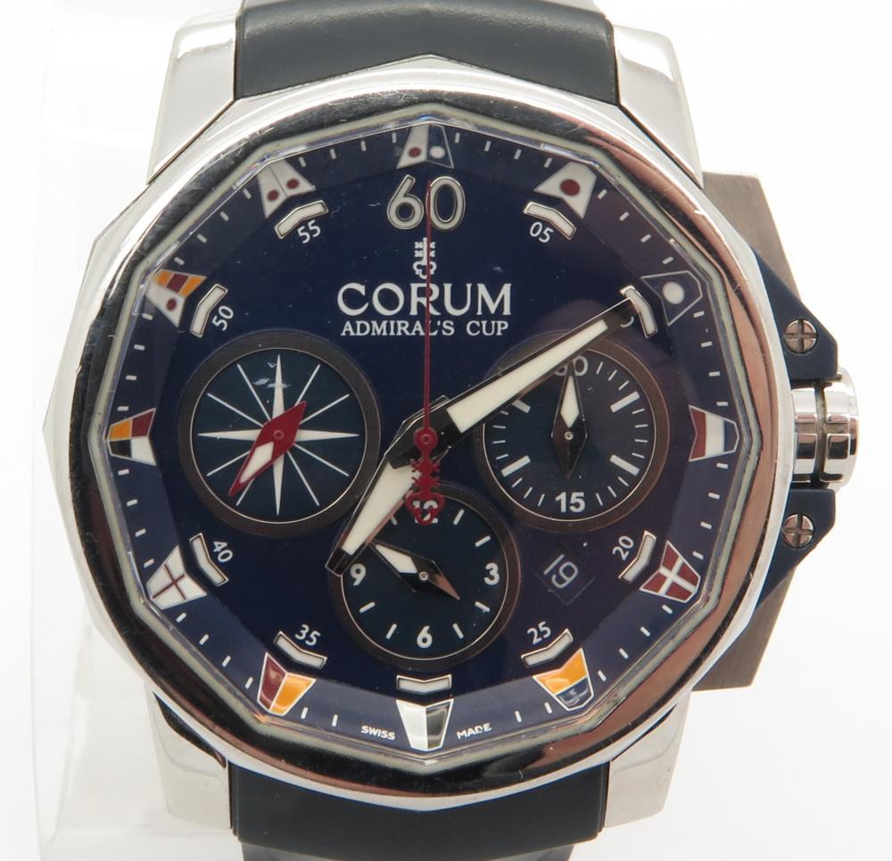Corum Admirals Cup Ref 01.0007 Stainless Steel Men's Watch Automatic eBay