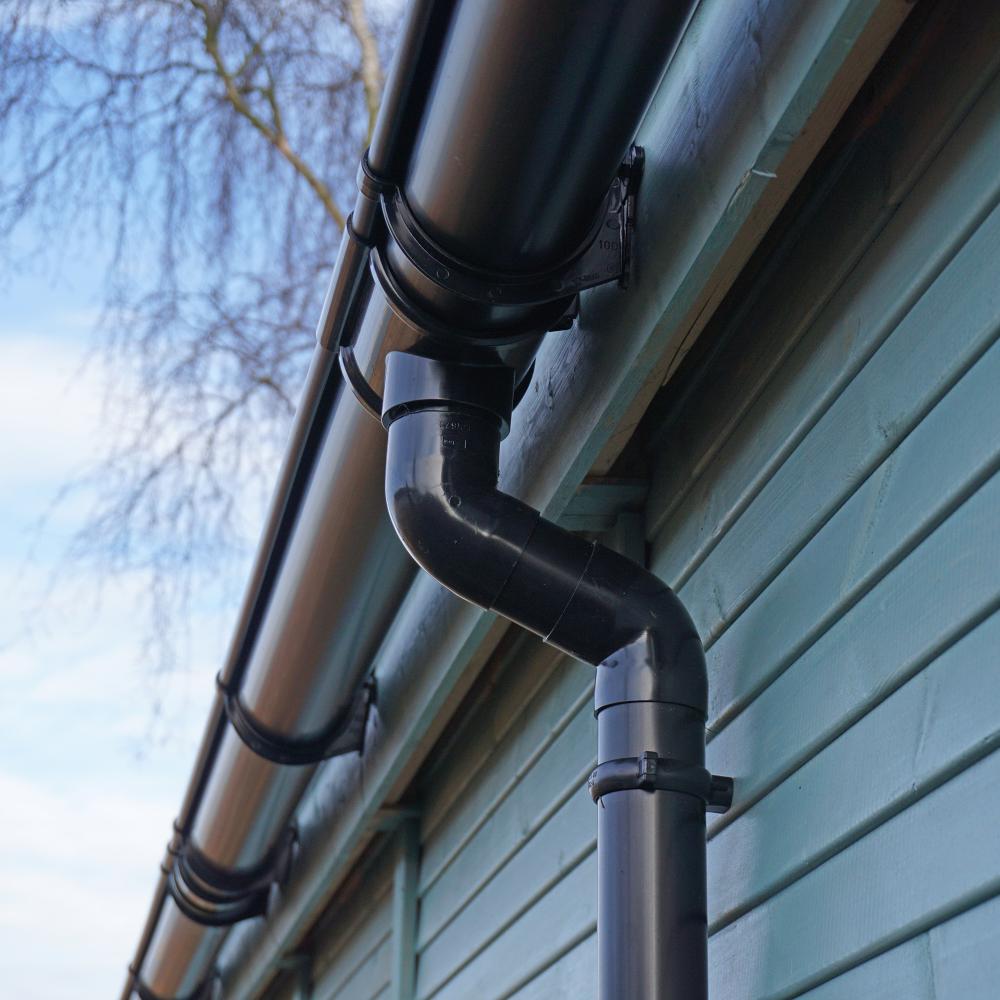PVC Guttering Kits for Waltons Wooden Sheds Summerhouses Log Cabins