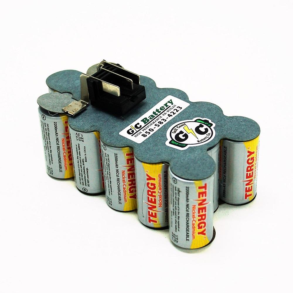 Milwaukee 18V 48112230 Replacement Internals TENERGY 2.2Ah NiCd PVC cells eBay