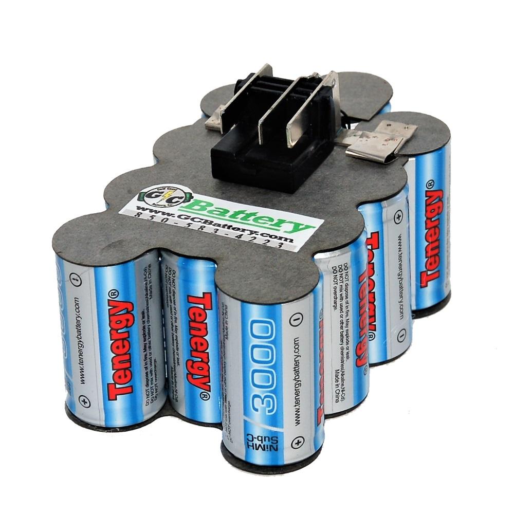 Milwaukee 14.4 Volt 48111024 UPGRADED Battery Internals Tenergy