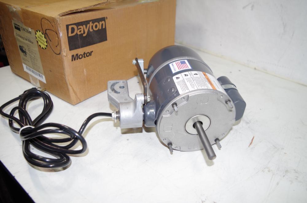 DAYTON 1/4HP 4C354F AIR CIRCULATOR OSCILLATING FAN MOTOR 115VAC 60HZ