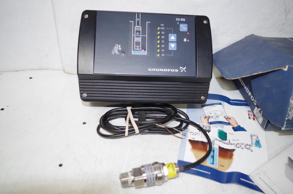 GRUNDFOS CU301 Constant Pressure Control Box Variable Speed & 120psi