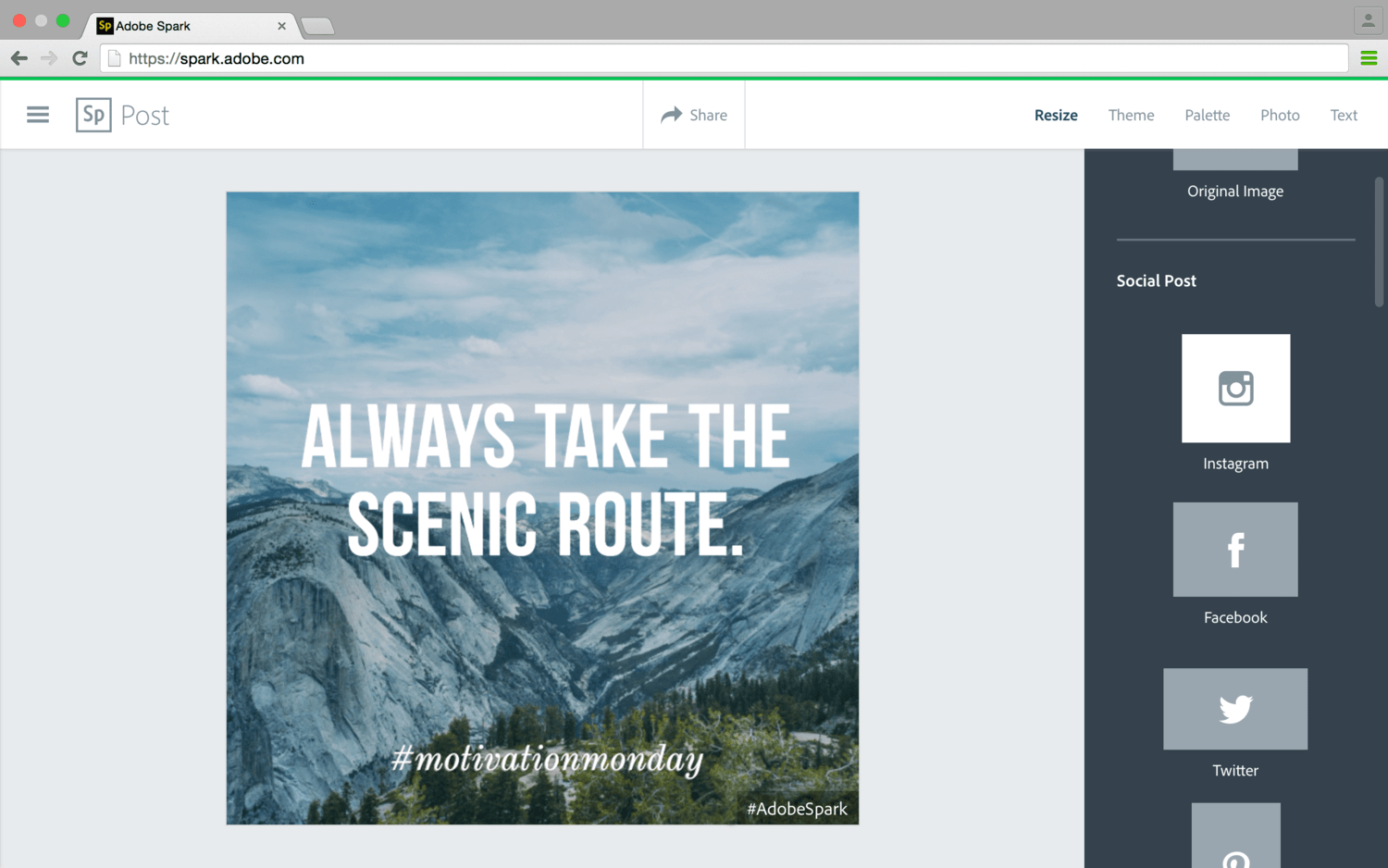 Review Adobe Spark Puts Easy, Professional Content Creation Into