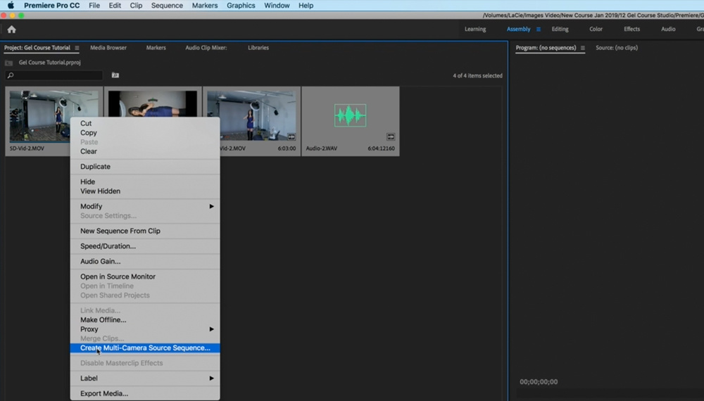 How to Create a MultiCamera Edit In Adobe Premiere Pro CC The Easy Way Fstoppers