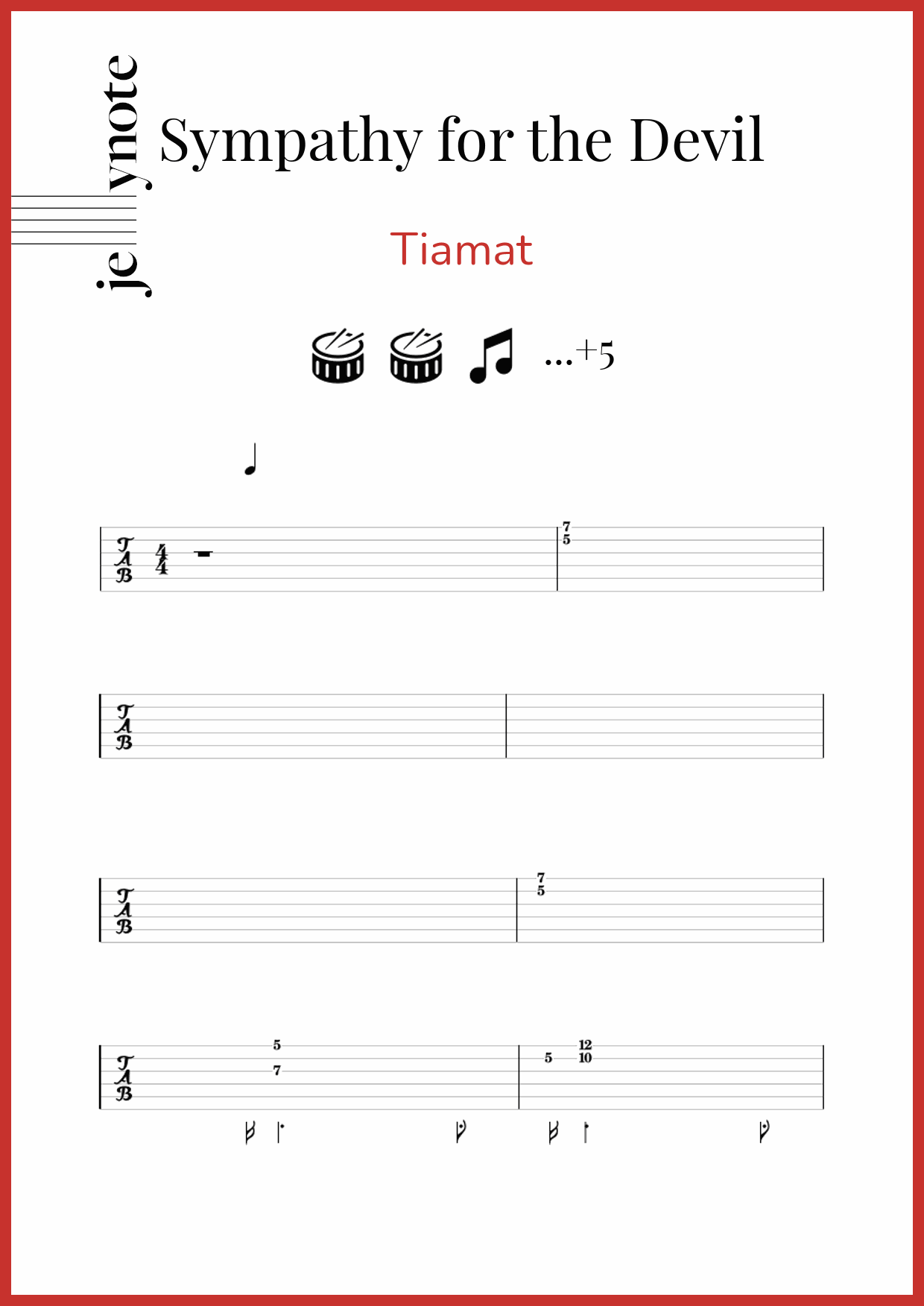 How To Play The Bass Line For Sympathy For The Devil FuelRocks