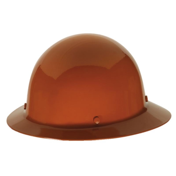 MSA 454673 Skullgard Full Brim Hard Hat StazOn Suspension Orange