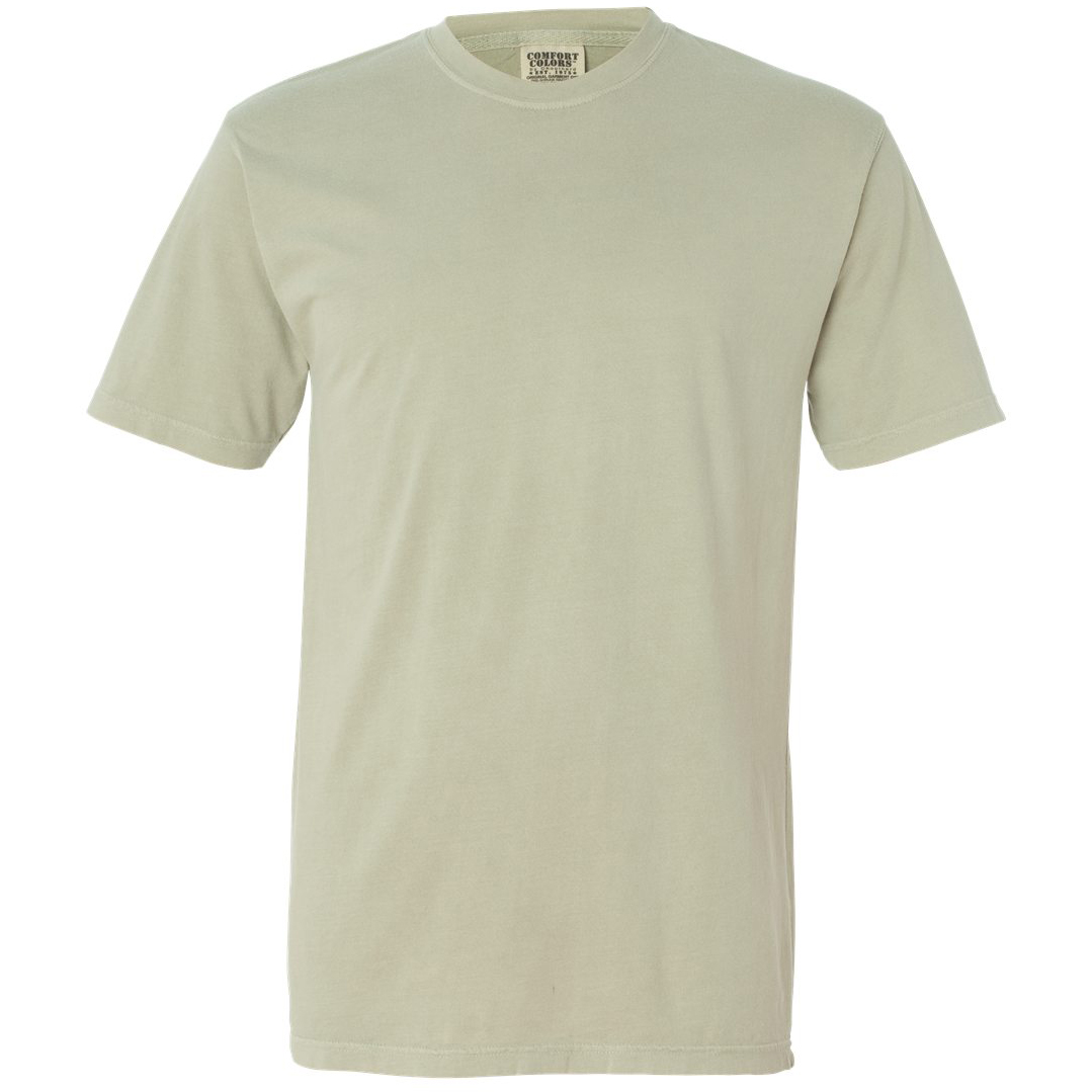Comfort Colors 4017 Garment Dyed Lightweight Ringspun Short Sleeve TShirt Sandstone