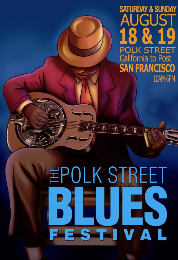 2018 Polk Street Blues Festival SF