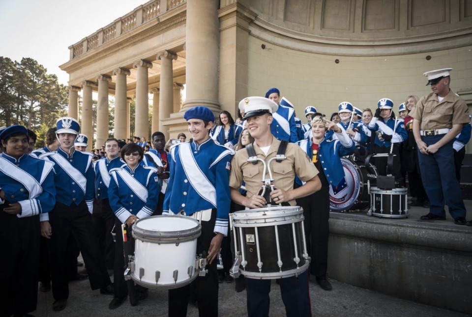 Fleet Week High School Band Challenge Golden Gate Park