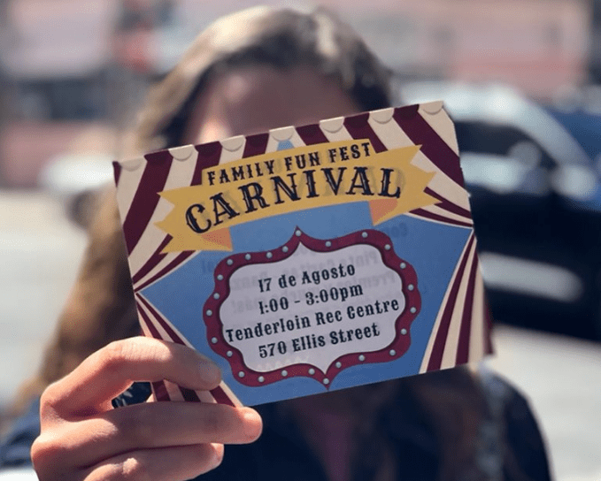 Family Fun Fest Carnival at Tenderloin Rec Centre SF