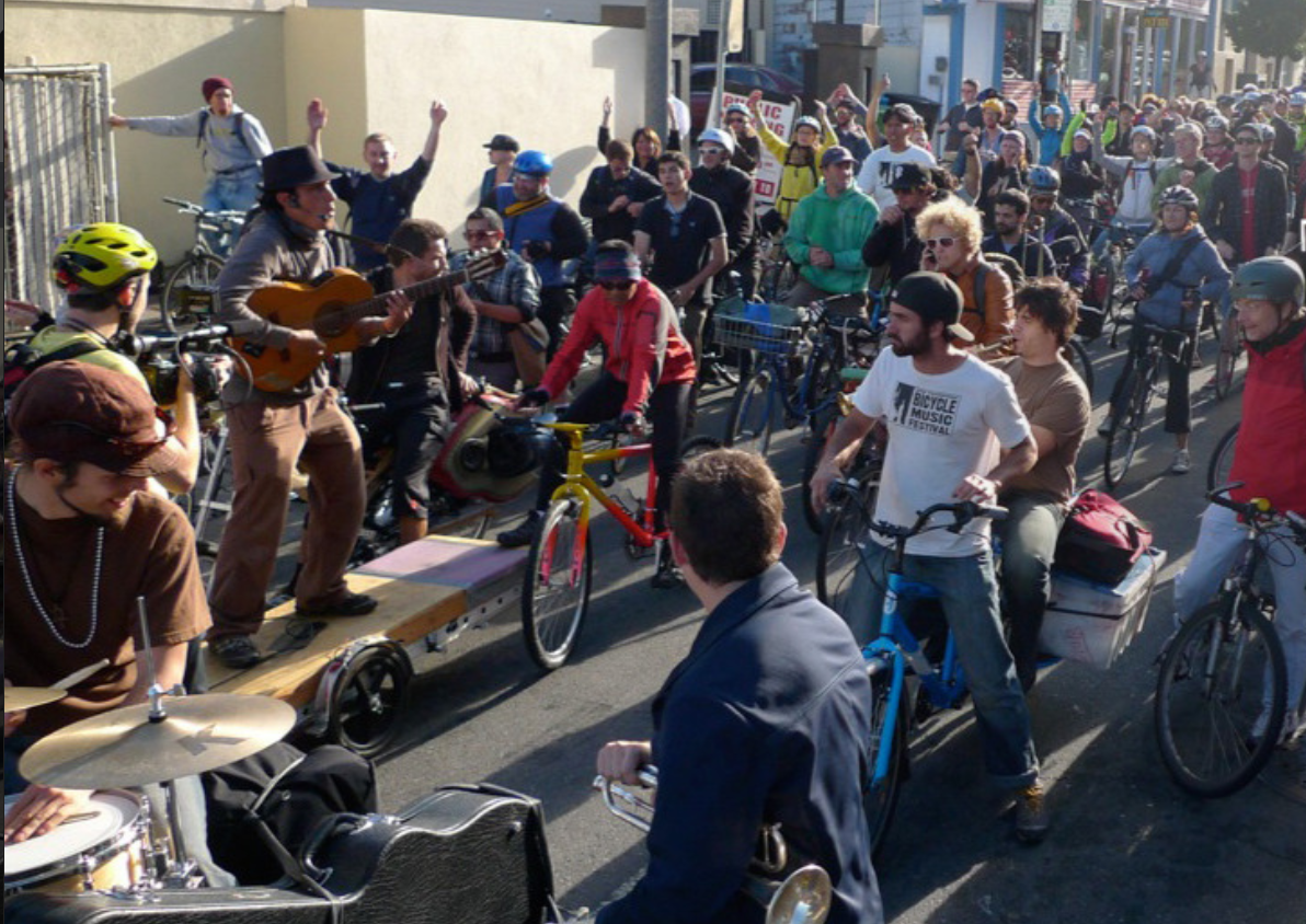 Time Out San Francisco March 2023 Events Bernie Bike Party Live Bands on Wheels & Rally 2020