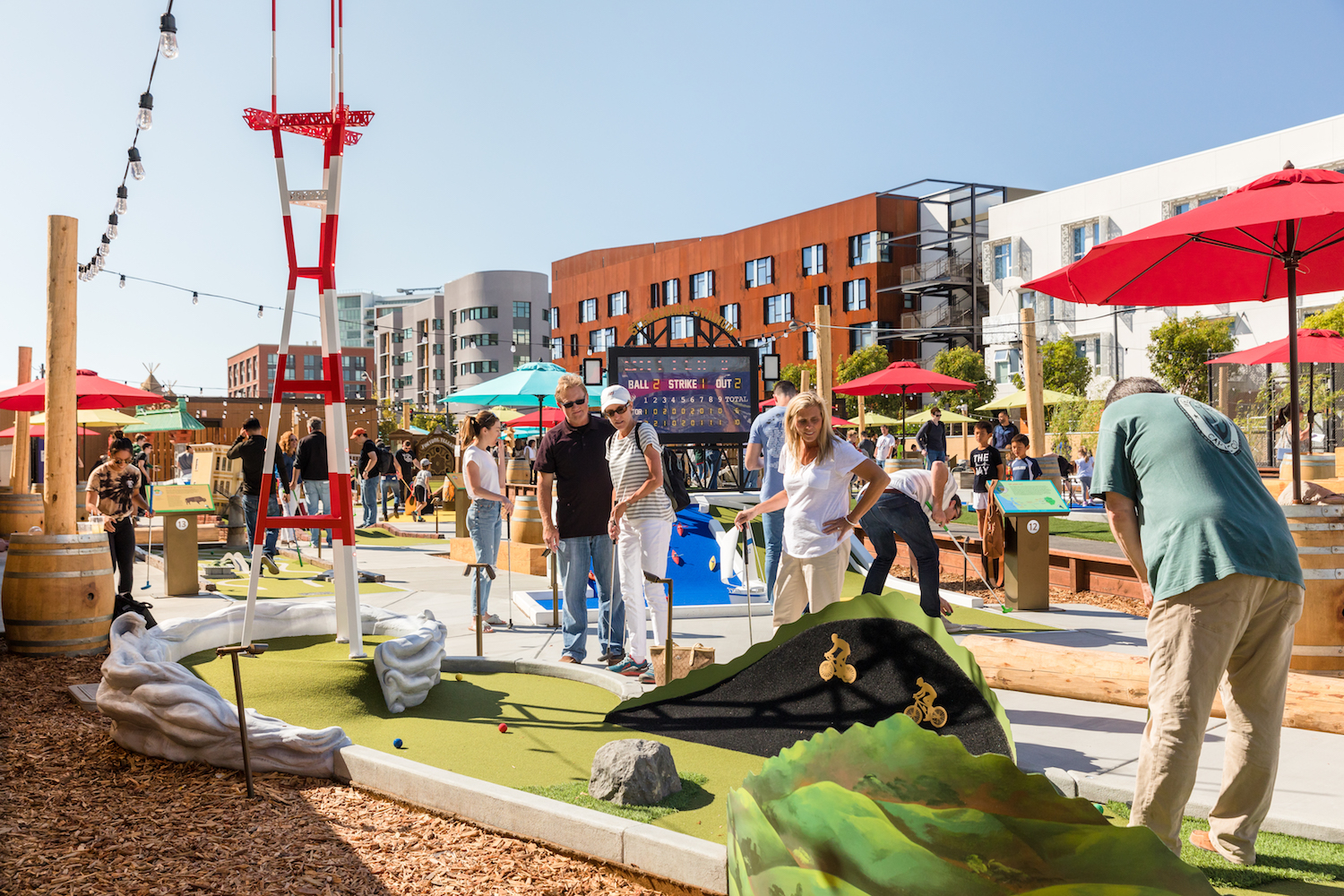 SF's Only Outdoor Mini Golf Course Reopens Today