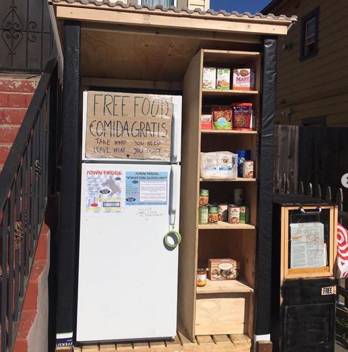 Oakland's New "Free Food" Fridges