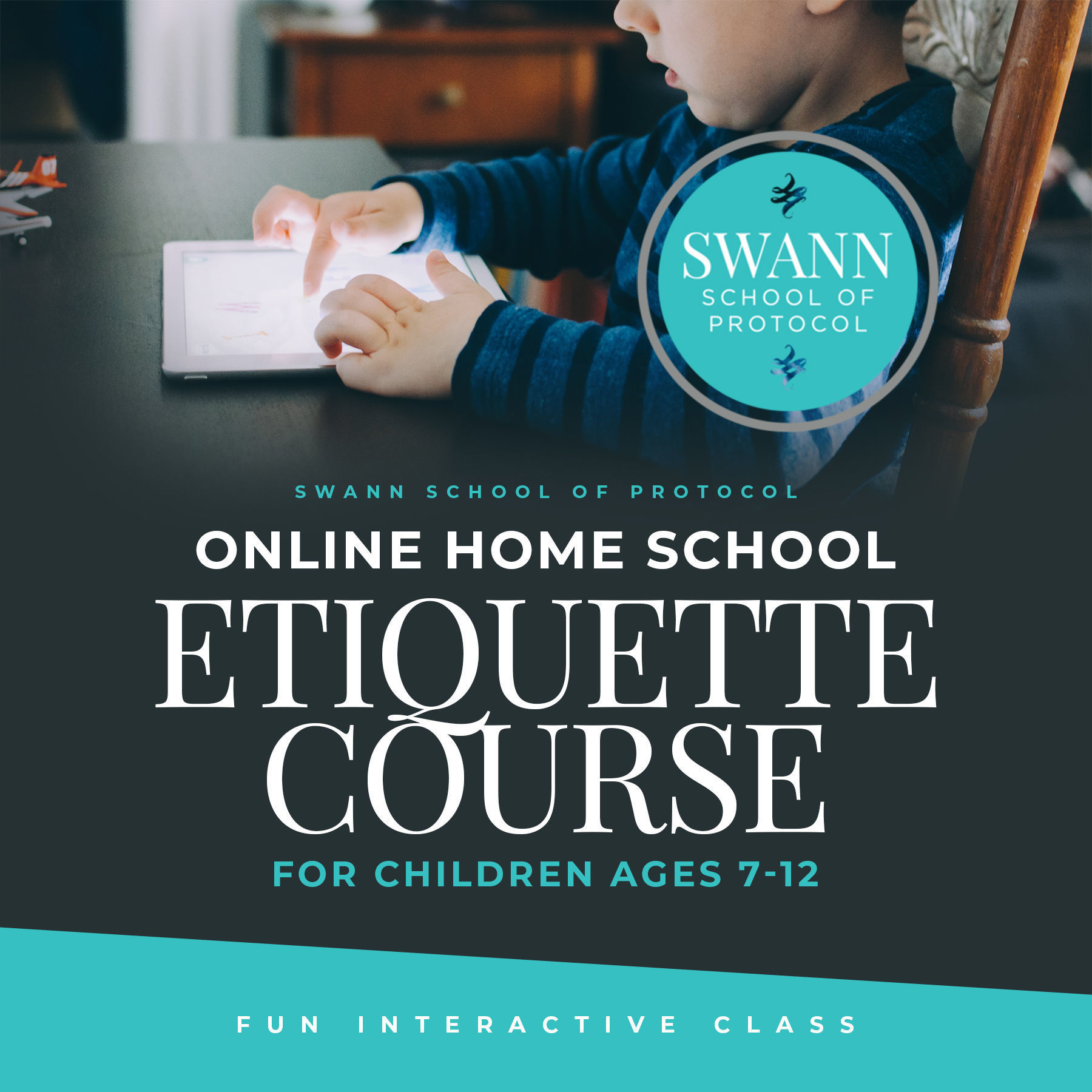 Children's Etiquette Online Intro Course (Ages 712)
