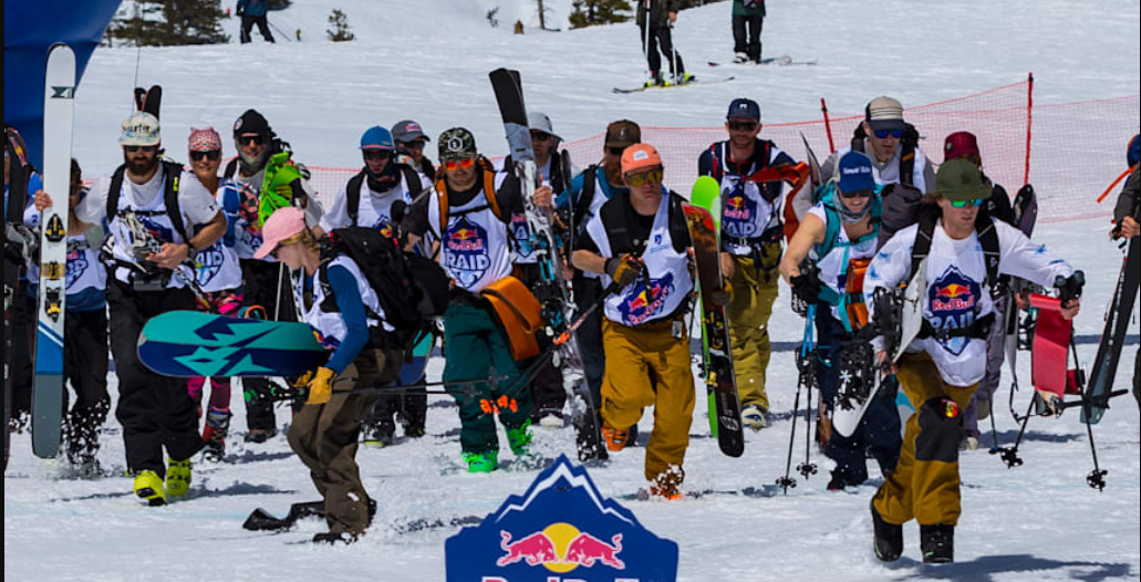 Red Bull Raid Freestyle Ski & Snowboard Contest at Lake Tahoe