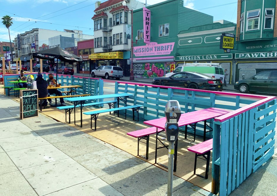 SF Wants To Make Outdoor Dining & Shared Spaces Permanent