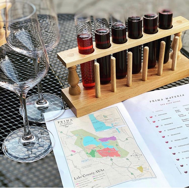 Outdoor Wine Tasting in Temescal Alley