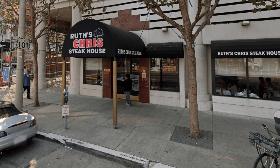 Ruth's Chris Steak House Closed in SF... a Year Ago