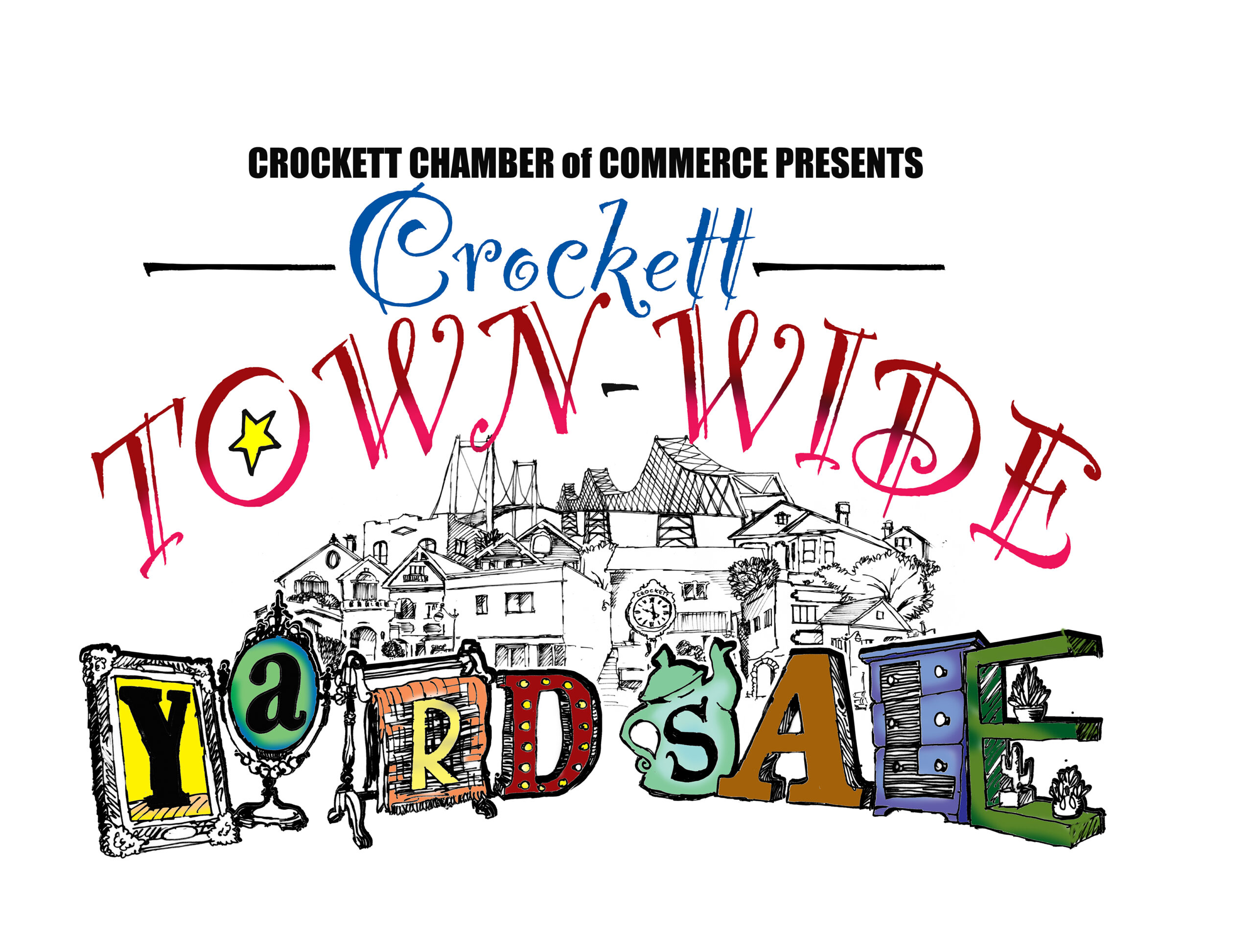 Crockett's 28th Annual TownWide Yard Sale
