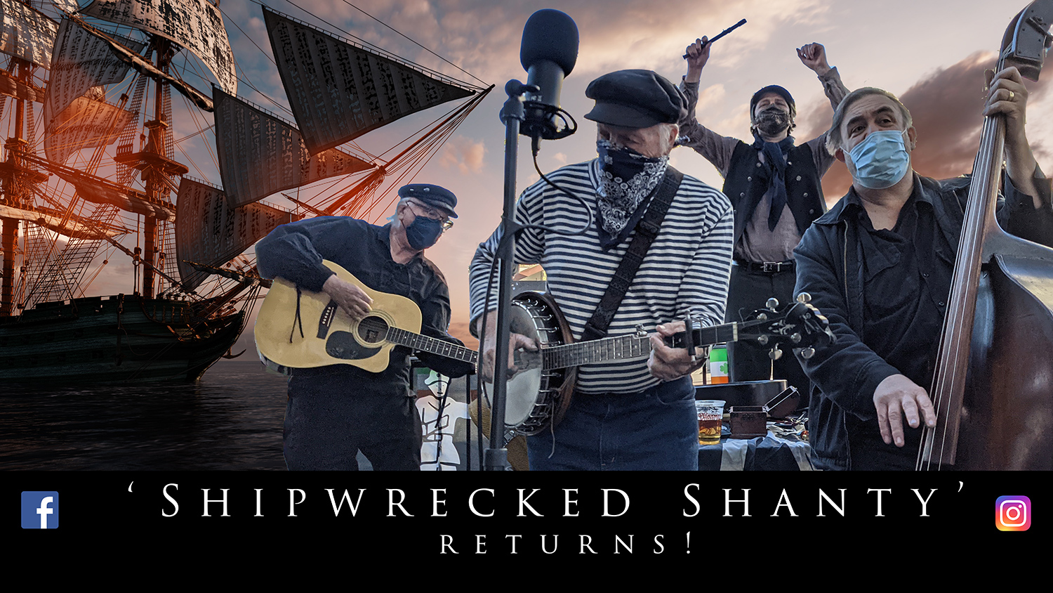 Sea Shanties Music and Song Live at Sláinte Pub (Oakland)